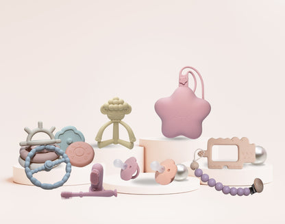 Welcome Baby - Gift Box Vijolična