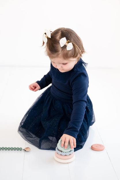 Silikonski obročki - Mavrična Tortica