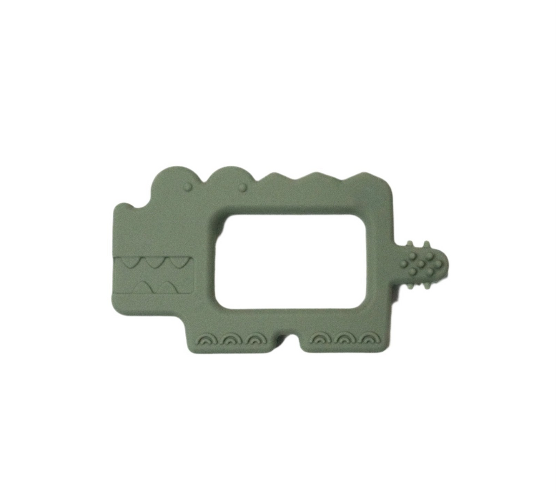 Silikonsko grizalo - Krokodilček